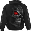 Black - Back - Spiral Direct Unisex Adult Death Stare Hoodie