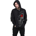 Black - Side - Spiral Direct Unisex Adult Death Stare Hoodie