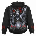 Black - Back - Spiral Direct Unisex Adult Rock Loud Hoodie