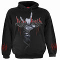 Black - Front - Spiral Direct Unisex Adult Rock Loud Hoodie