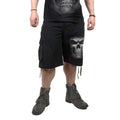 Black - Side - Spiral Direct Unisex Adult Shadow Master Cargo Shorts