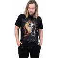 Black - Back - Looney Tunes Unisex Adult Bad 2 D Bone Taz T-Shirt