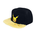 Black-Yellow - Front - Pokemon Pikachu Snapback Cap