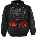 Black - Front - Spiral Direct Unisex Adult Death Embers Hoodie