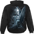 Black - Back - Spiral Direct Unisex Adult Ethereal Angel Hoodie