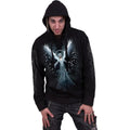 Black - Side - Spiral Direct Unisex Adult Ethereal Angel Hoodie