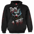 Black - Front - Spiral Direct Unisex Adult Trick Or Treat Hoodie