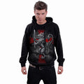 Black - Side - Spiral Direct Unisex Adult Valiant Hoodie