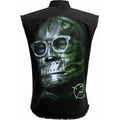 Black - Back - Spiral Direct Unisex Adult Riddler Batman Stone Wash Glow In The Dark Sleeveless Shirt