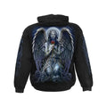 Black - Back - Spiral Direct Unisex Adult Grieving Angel Hoodie