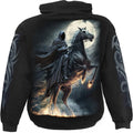 Black - Back - Spiral Direct Unisex Adult Shadow Rider Hoodie