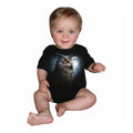 Black - Back - Spiral Direct Baby Night Wise Sleepsuit