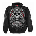 Black - Front - Spiral Direct Unisex Adult Reaper´s Door Hoodie