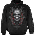 Black - Front - Spiral Direct Unisex Adult High Priestess Hoodie