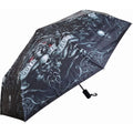 Black - Front - Spiral Direct In Goth We Trust Folding Umbrella