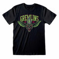 Black - Front - Gremlins Unisex Adult Stripe T-Shirt