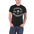 Black - Back - Avenged Sevenfold Unisex Adult Deathbat T-Shirt