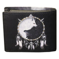 Black - Back - Spiral Direct Wolf Chi Bi-Fold Wallet