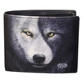 Black - Front - Spiral Direct Wolf Chi Bi-Fold Wallet