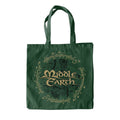 Dark Green - Front - Lord Of The Rings Middle Earth Tote Bag