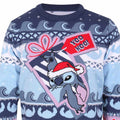 Multicoloured - Back - Lilo & Stitch Unisex Adult Knitted Jumper