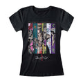 Black - Front - Junji-Ito Womens-Ladies Key Art Fitted T-Shirt