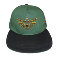 Green - Front - Legend Of Zelda Hyrule Logo Snapback Cap