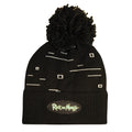 Black - Front - Rick And Morty Pixel Beanie