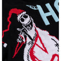 Black-White-Red - Close up - Nightmare Before Christmas Unisex Adult Ho Ho Oh No Knitted Sweatshirt