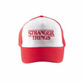 Red-White - Front - Stranger Things Logo Baseball Cap