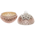 Rose Gold-Silver - Back - Hill Interiors The Noel Collection Venus Bauble Trinket Box