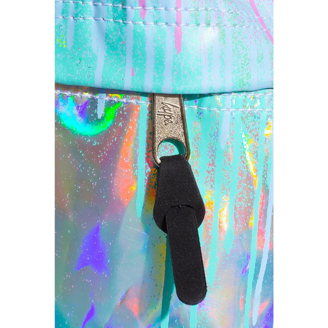 Hype rainbow hotsell holographic backpack