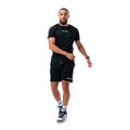 Black - Front - Hype Mens T-Shirt & Shorts Set