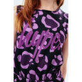 Purple - Lifestyle - Hype Girls Leopard Print Jumpsuit