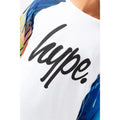 White-Blue - Side - Hype Boys Watercolour Drips Script Long-Sleeved T-Shirt