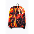 Black-Orange - Back - Hype Lava Fire Backpack