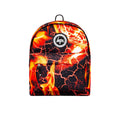 Black-Orange - Front - Hype Lava Fire Backpack