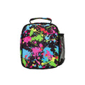 Multicoloured - Back - Hype Rainbow Paint Splatter Lunch Bag