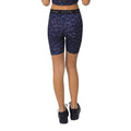 Black - Back - Hype Girls Leopard Cycling Shorts