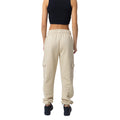 Beige - Back - Hype Girls Cargo Trousers