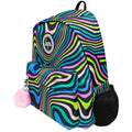 Multicoloured - Side - Hype Childrens-Kids Wavy Backpack