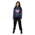 Multicoloured - Side - Hype Girls Gradient Leopard Hoodie