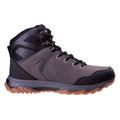 Dark Grey-Black - Back - Hi-Tec Mens Havant Waterproof Walking Shoes