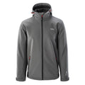 Irongate-Black - Front - Hi-Tec Mens Noxon Soft Shell Jacket