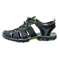 Black-Lime - Back - Hi-Tec Mens Eritio Sandals