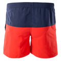 Poppy Red-Patriot Blue - Back - Aquawave Mens Drakon Swim Shorts