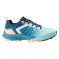 Sky Blue-Tile Blue-Light Orange - Lifestyle - Elbrus Womens-Ladies Noruta Walking Shoes