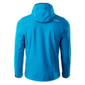 Vivid Blue-Black - Back - Hi-Tec Mens Nick Soft Shell Jacket