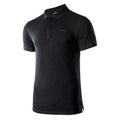 Black - Side - Hi-Tec Mens Micko Polo Shirt