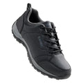 Black - Close up - Hi-Tec Mens Canori Low Cut Walking Shoes